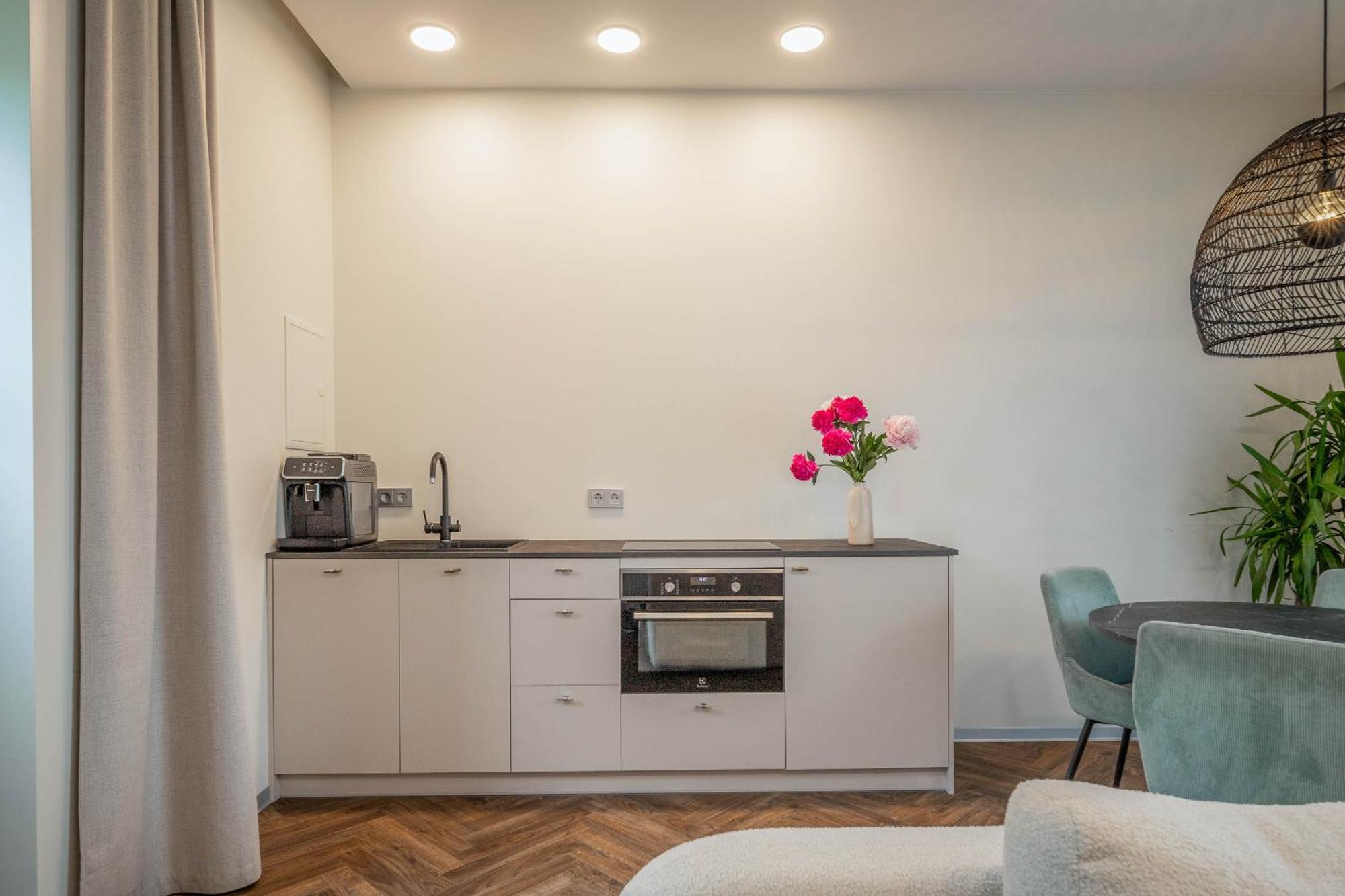 Green House Downtown Apartments With Private Free Parking And Bike Storage 克莱佩达 外观 照片